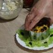 Украшение салатов своими руками пошагово с фото Украшение салатов и закусок